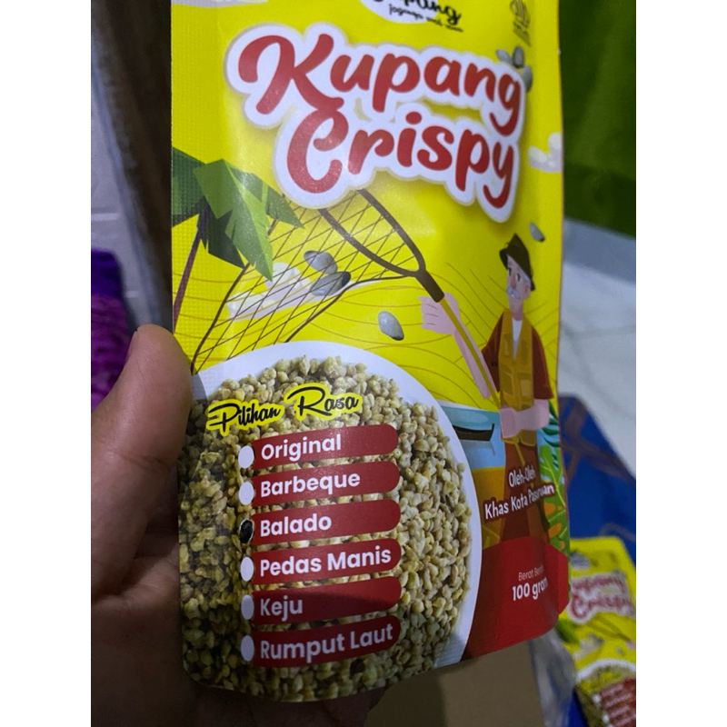 

ngupang (kupang crispy) oleh-oleh khas kota pasuruan