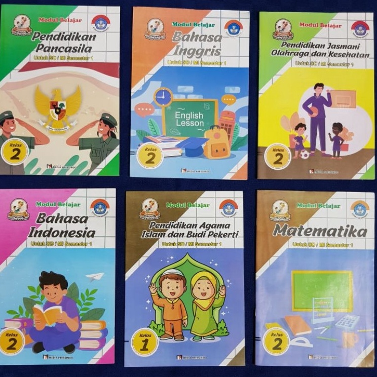 Laris Lks Kurikulum Merdeka Kelas 2 SD/Mi Semester 1.Matematika.Ppkn.Agama Islam.Bhs Indonesia.Bhs I