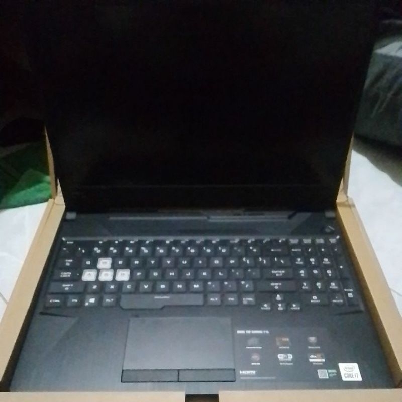 laptop Asus tuf f15 1660ti