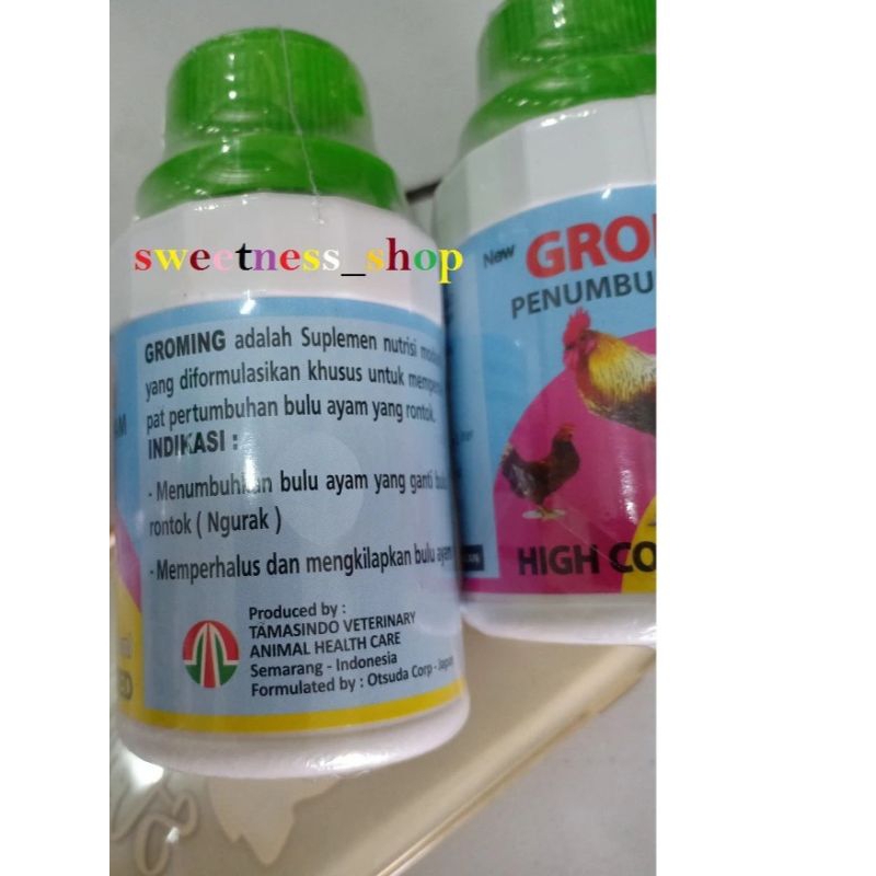 GROMING PENUMBUH CEPAT PANJANG BULU AYAM