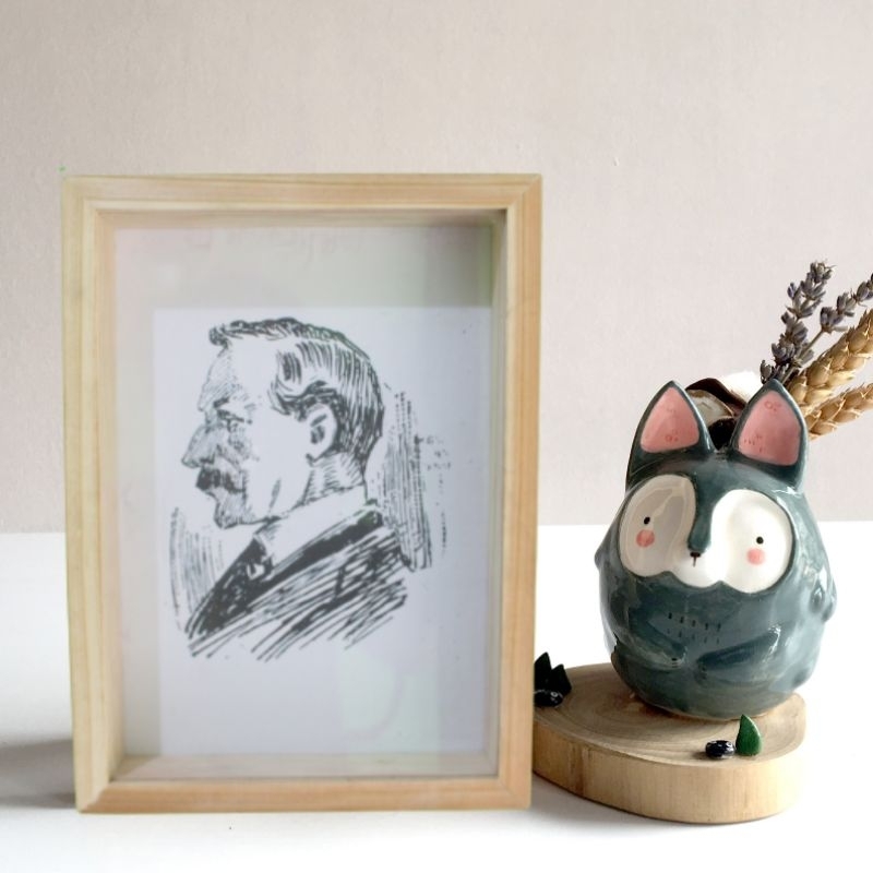 Frame 3D Kayu | Bingkai foto 3D kayu | Frame Bingkai 3D kayu | pajangan dinding