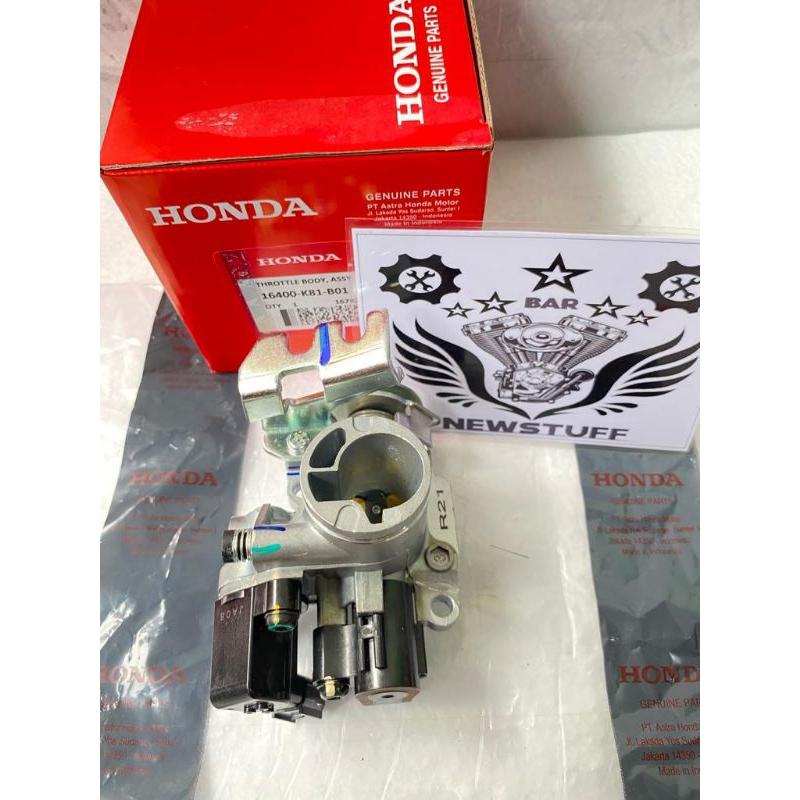 THROTTLE BODY HONDA BEAT FI ECO STREET ESP SCOOPY ESP DONAT ORI KODE-K81