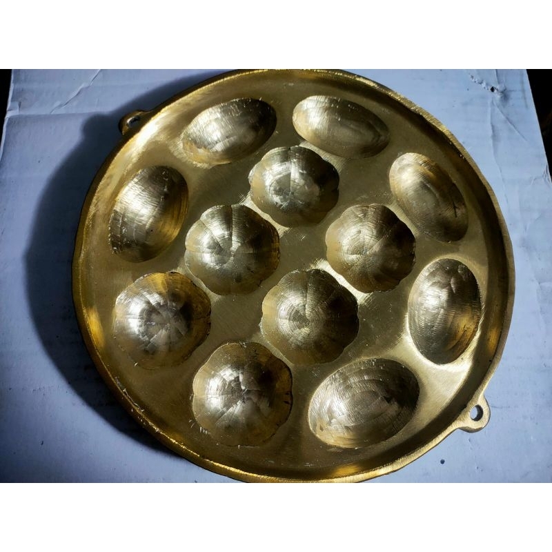 CETAKAN KUE CUBIT BAHAN KUNINGAN