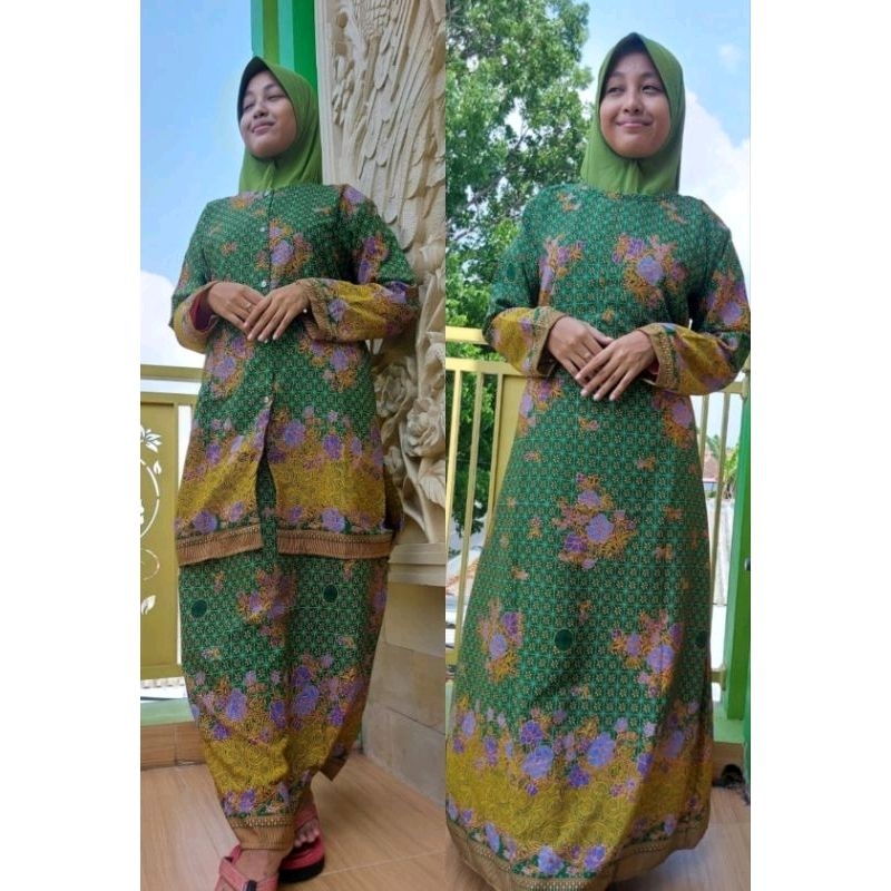 Setelan Batik Muslimat NU  Gamis Batik Muslimat NU