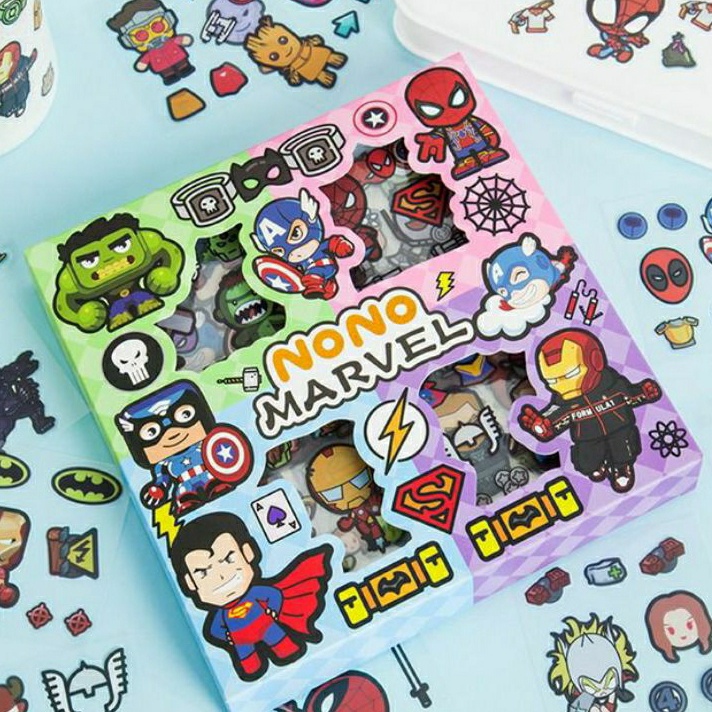 

TIPE AOR213 STICKER ANAK COWO - STICKER NONO MARVEL BTS ONEPIECE MOBIL LEGENDS MIXUE - STICKER ANAK COWO MIX KARAKTER AVENGERS ISI 100pcs