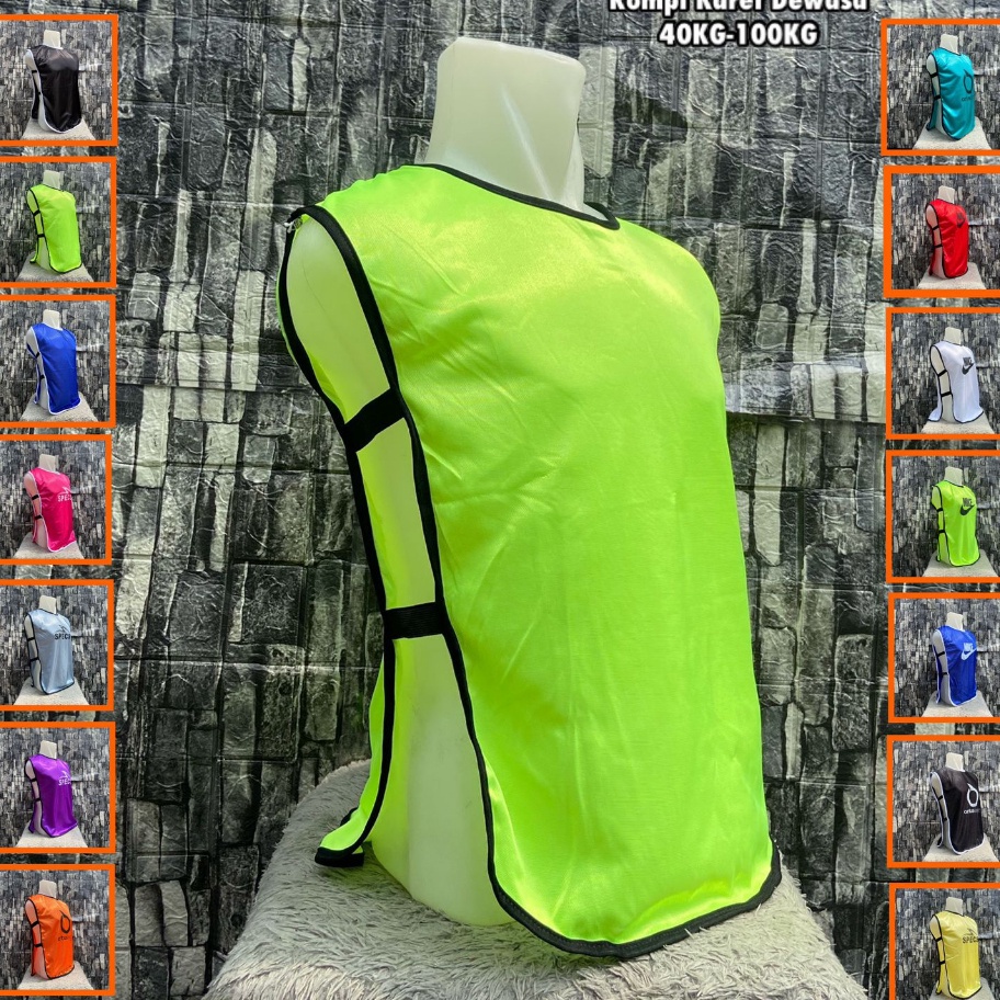 Murah Banget Termurah Rompi Latihan Futsal Rompi Bola Polos Rompi Olahraga Karet STABILO