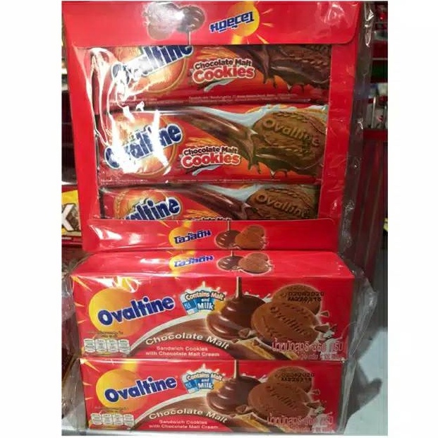 

Kode YOM604 Biskuit Ovaltine Chocolate Malt (30grx 12 Pcs)
