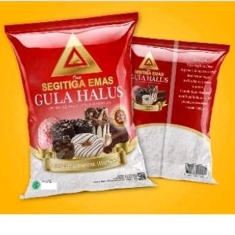 

Gula halu segitiga emas 250gram gula halus