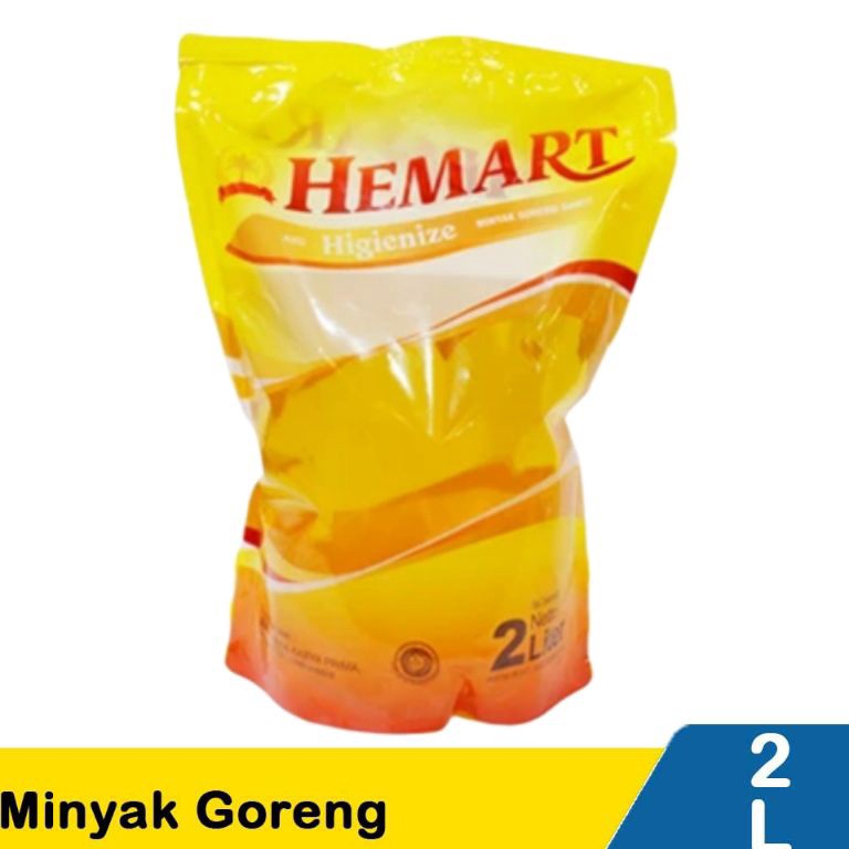 

MODEL NMA181 Minyak Goreng Hemart 2 Liter