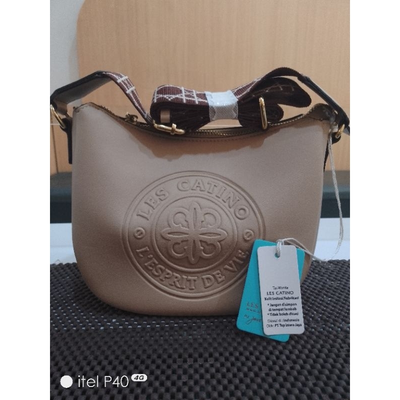 tas selempang les catino Esprit web saddle crossbody