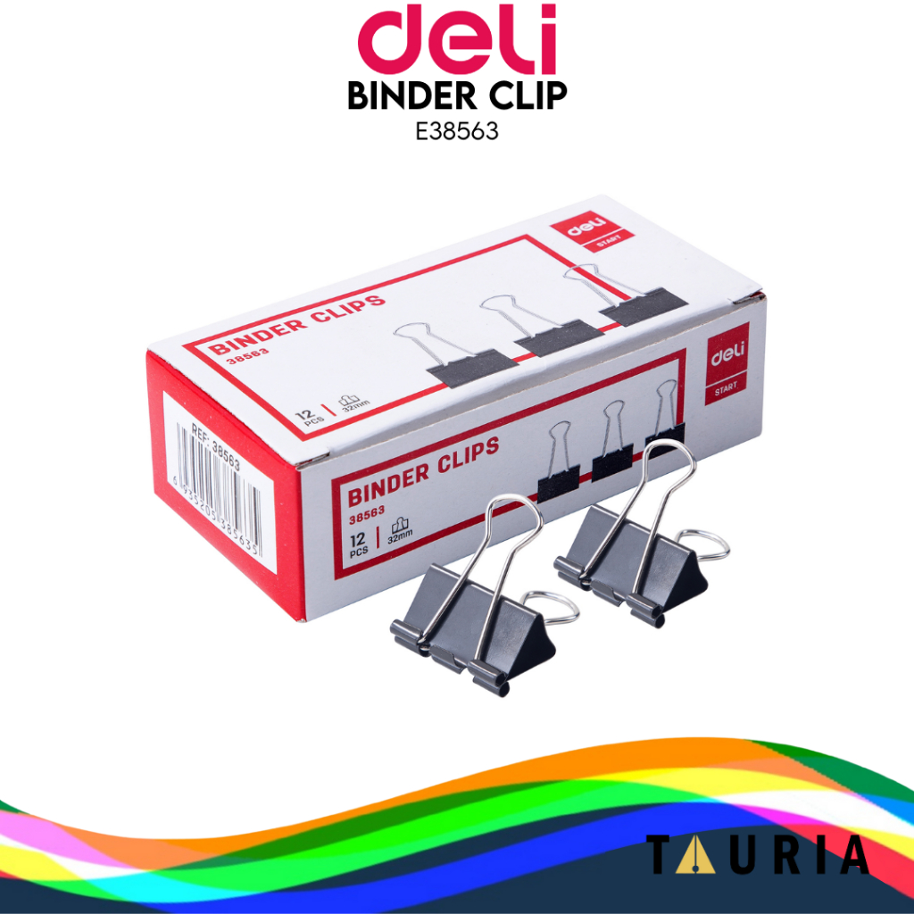 

PENJEPIT KERTAS / BINDER CLIP 155 DELI E38563