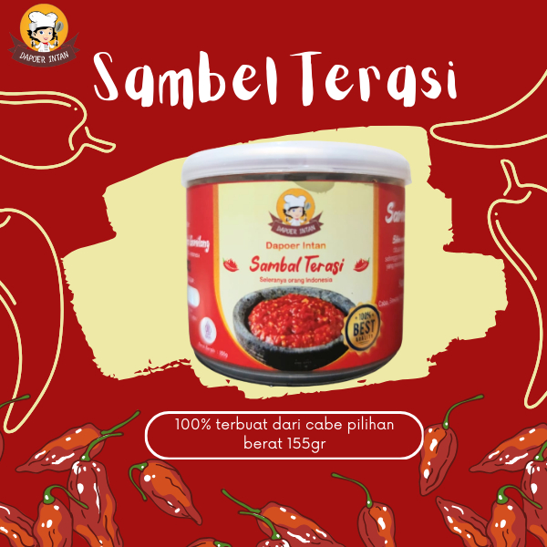 

Dapoer Intan sambal terasi 155gr