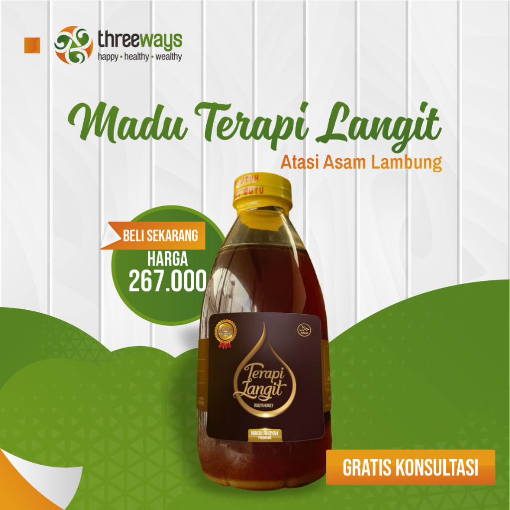 

Madu Terapi Langit Madu Ruqyah Asam Lambung Menahun