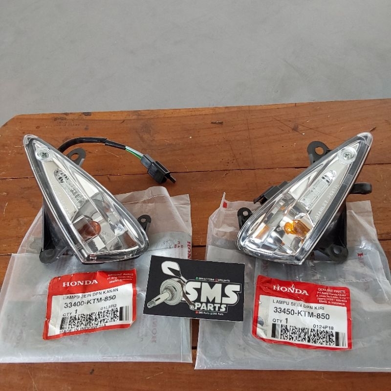 Lampu Sein Reteng Riting Depan Honda Supra X 125 Lama Kanan Kiri Original 33400 KTM 850 33450 KTM 85