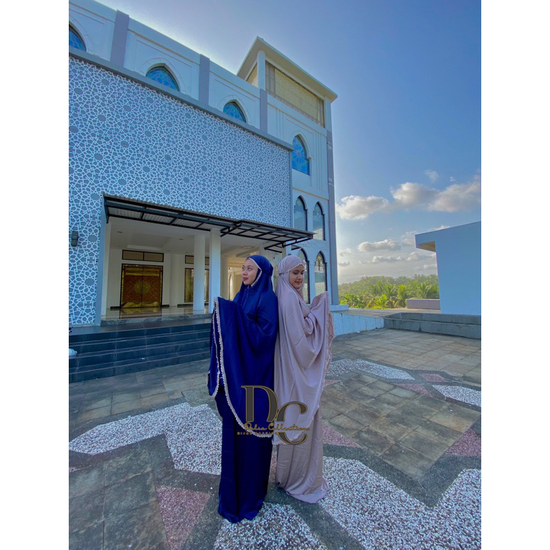 Mukena Armani silk Premium polos