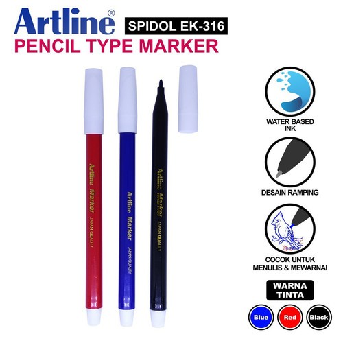 

ARTLINE Spidol Kecil Marker EK-316 Spidol Kecil Artline