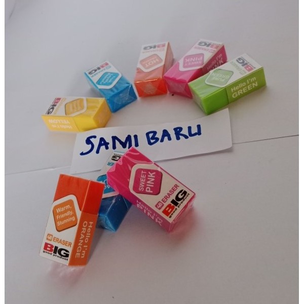 

Eraser / Penghapus Pensil Warna-Warni Kecil Dust Free