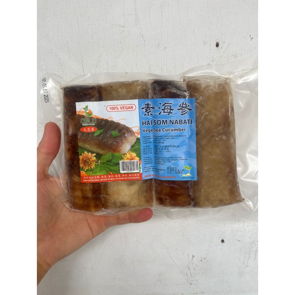 

Tian En Xiang Sea Cucumber isi 4 / Haisom Vegan / Teripang / Hai Som