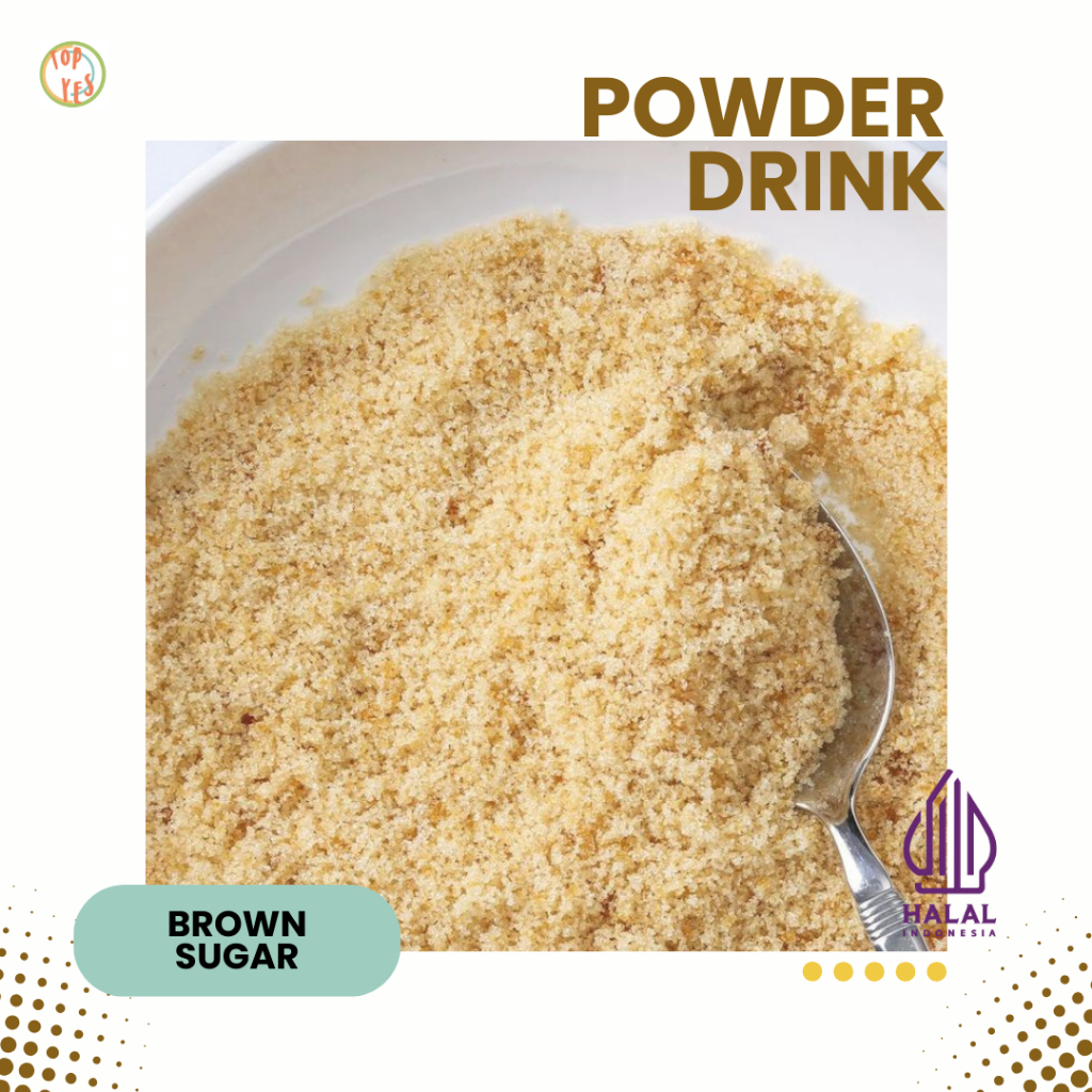 

Gula Aren Bubuk / Boba Brown Sugar / Gula Aren Organik 500 gr