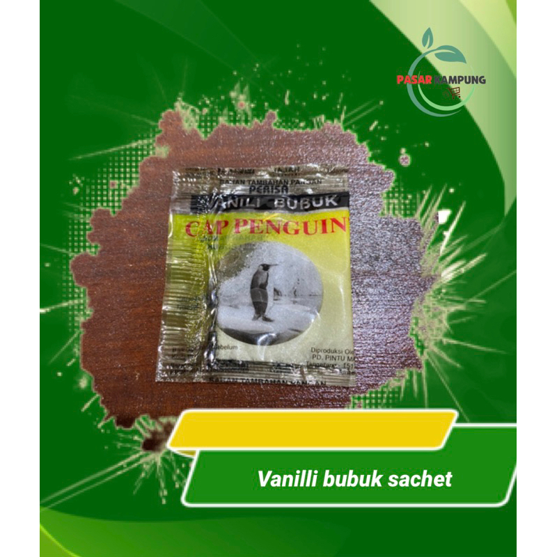 

vanilli bubuk sachet