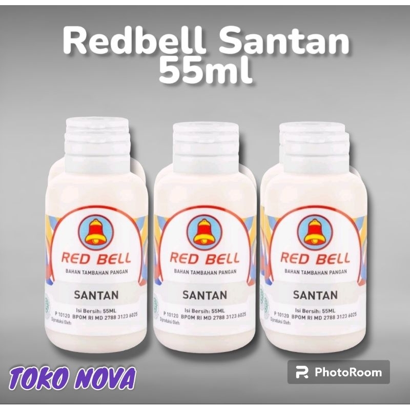 

Redbell santan 55ml per SLOP isi 6pcs