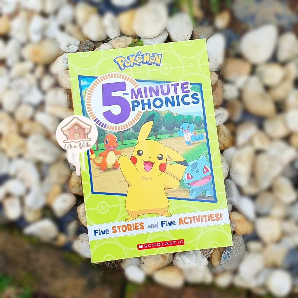 Pokemon 5 Minute Phonics - Vowel Sounds
