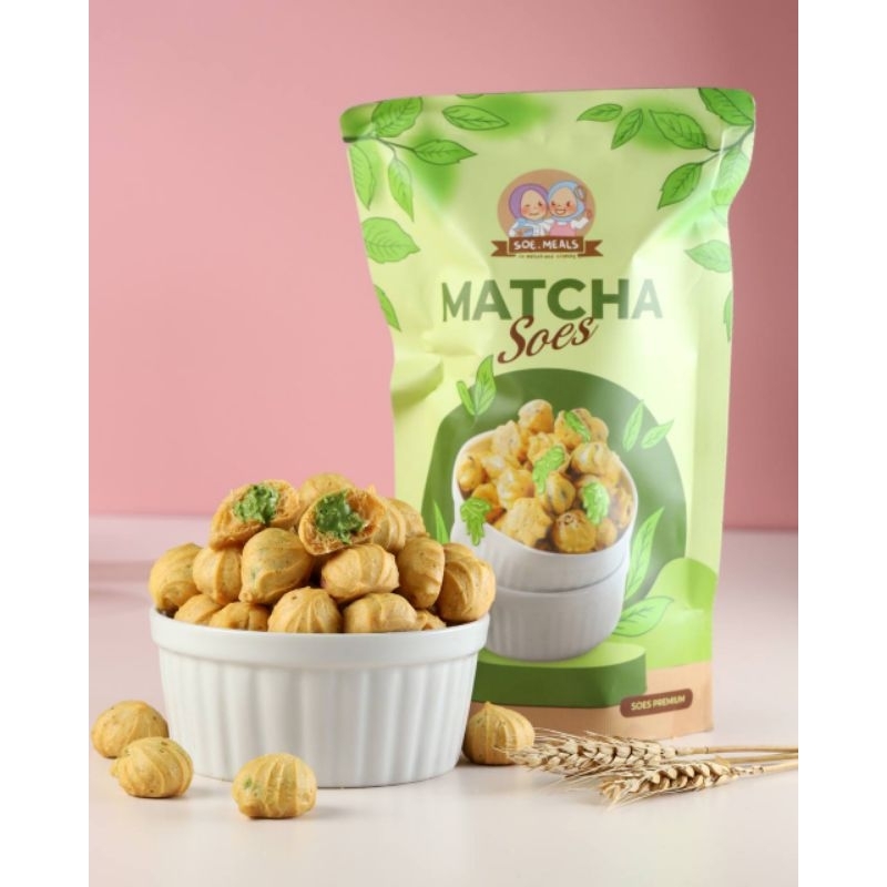 

KUE KERING 500gr SUS ISI MATCHA / SOES COKELAT RASA MATCHA / SUS COKLAT LUMER