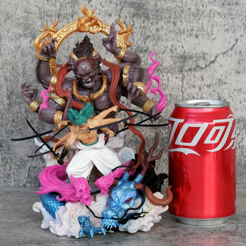 Action figure One Piece Zoro Ashura diorama