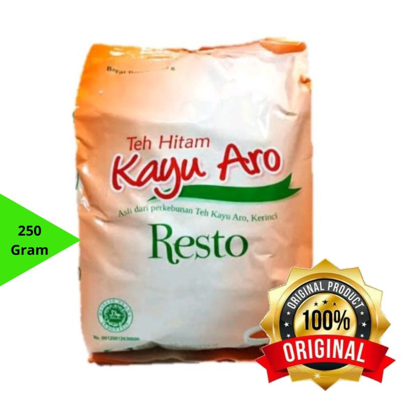 

Teh Hitam Kayu Aro Resto 250gr