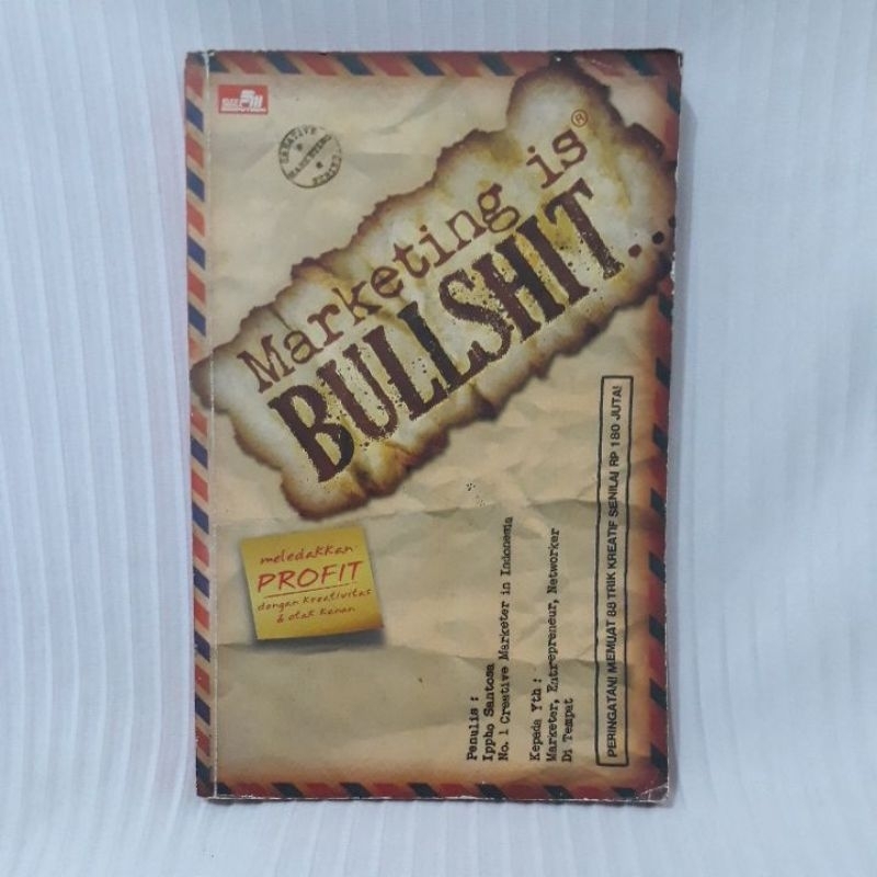 IPPHO SANTOSA MARKETING IS BULLSHIT... (MOTIVASI)