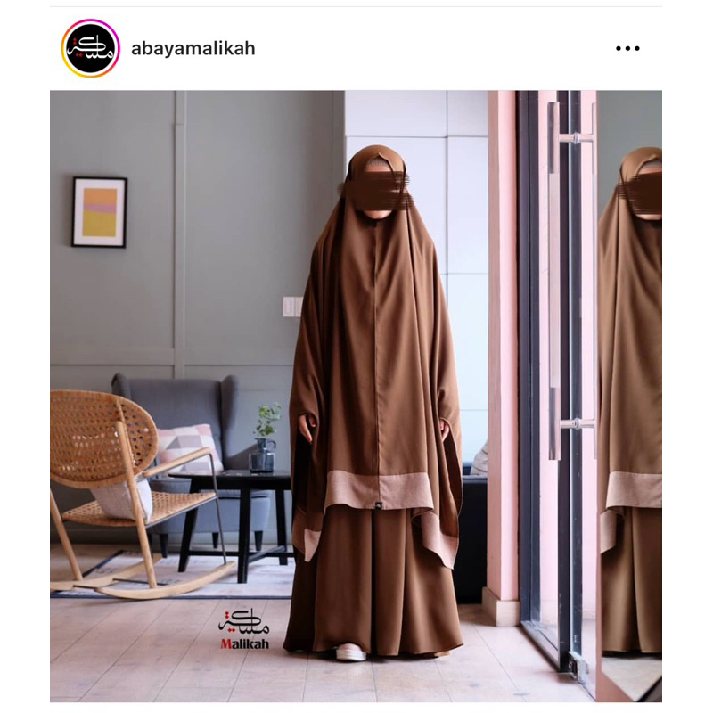 preloved gamis set marwa abaya malikah