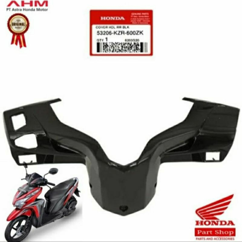 53206-KZR-600ZK Batok Belakang Vario 125 old 2012-2014 Non Idling