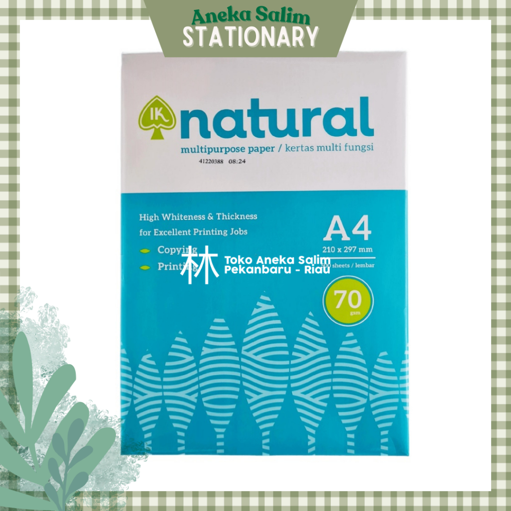 

Anekasalim - Kertas HVS Natural A4 70 GSM