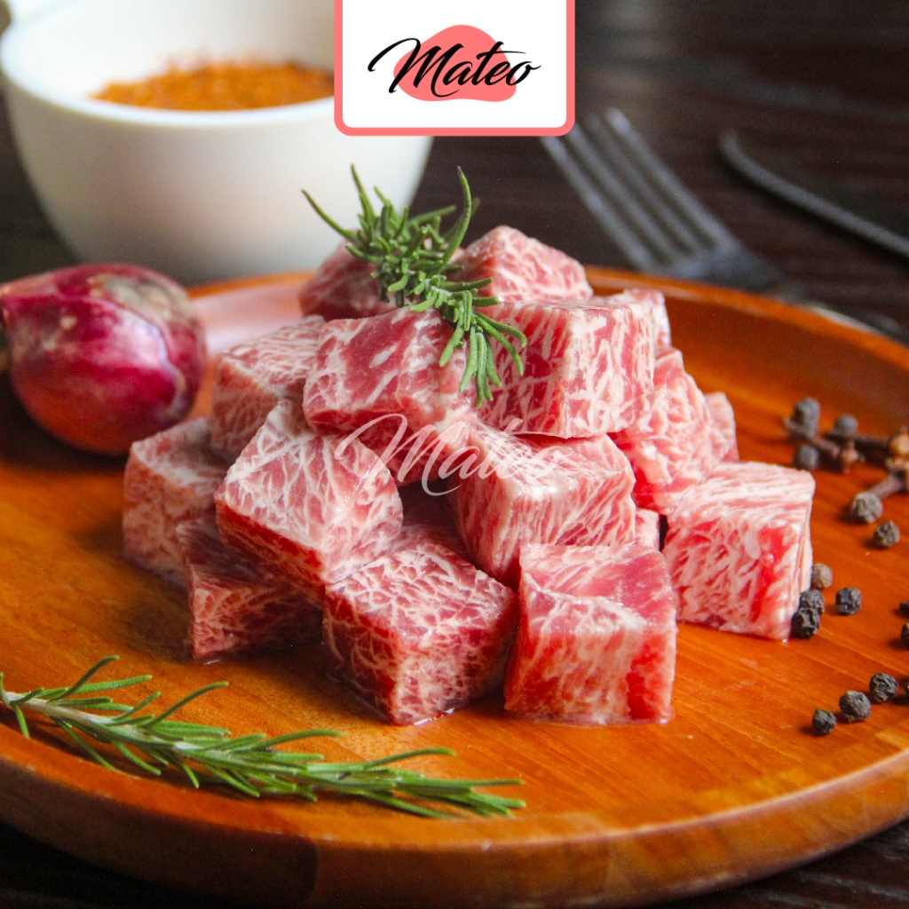 

Saikoro Meltique Beef Cubes - Mateo Meat Shop