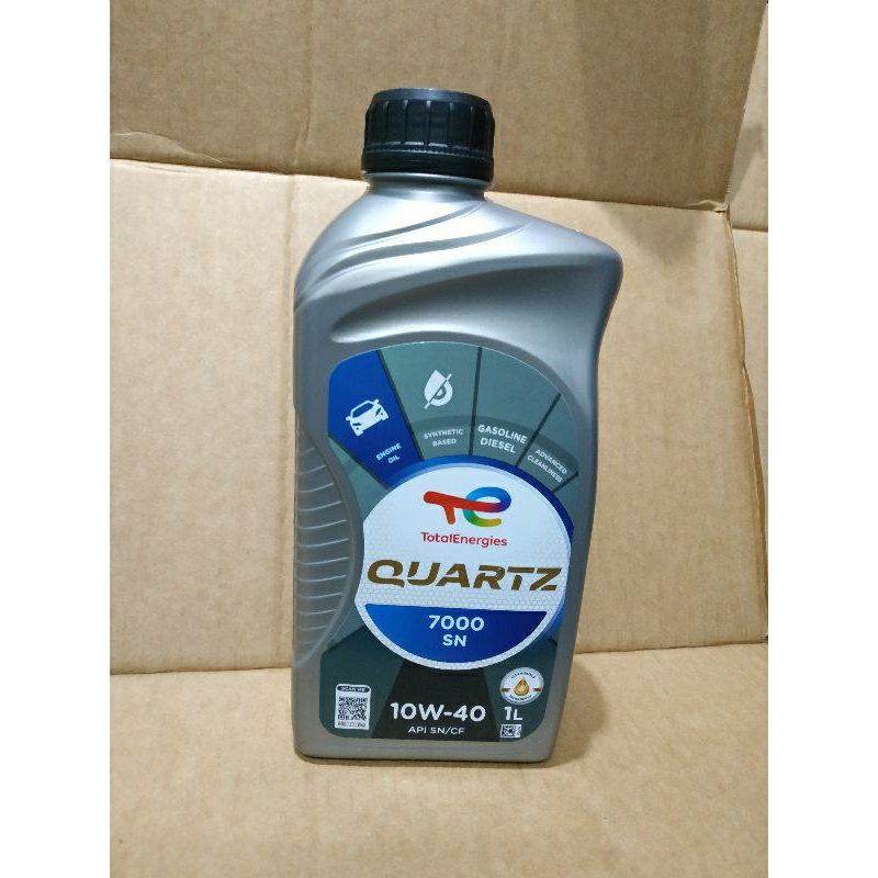 Oli Total Quartz 7000 10w-40 10w40 Liter
