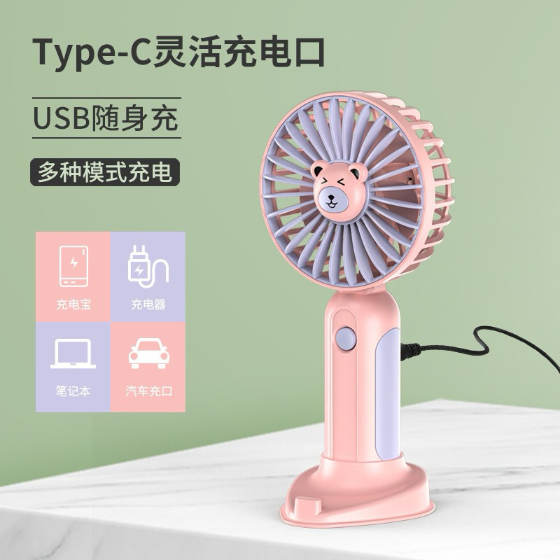 Kipas Mini Portable - Kipas Mini USB - Kipas Mini with Phone Holder - Mini Portable Fan - Mini Phone