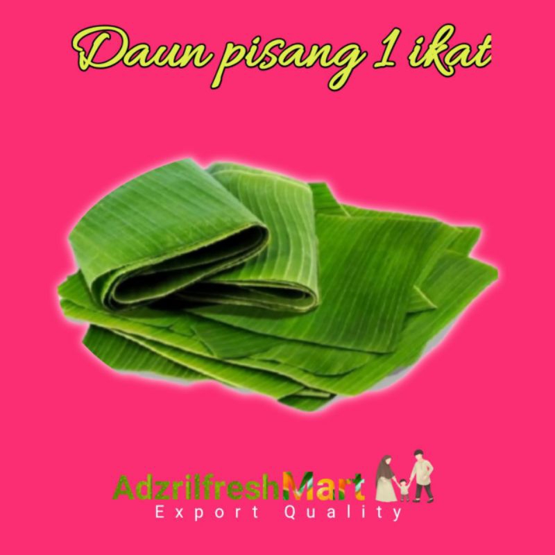 

DAUN PISANG SATU IKAT SUPER TEBAL ISI 18-20 LEMBAR
