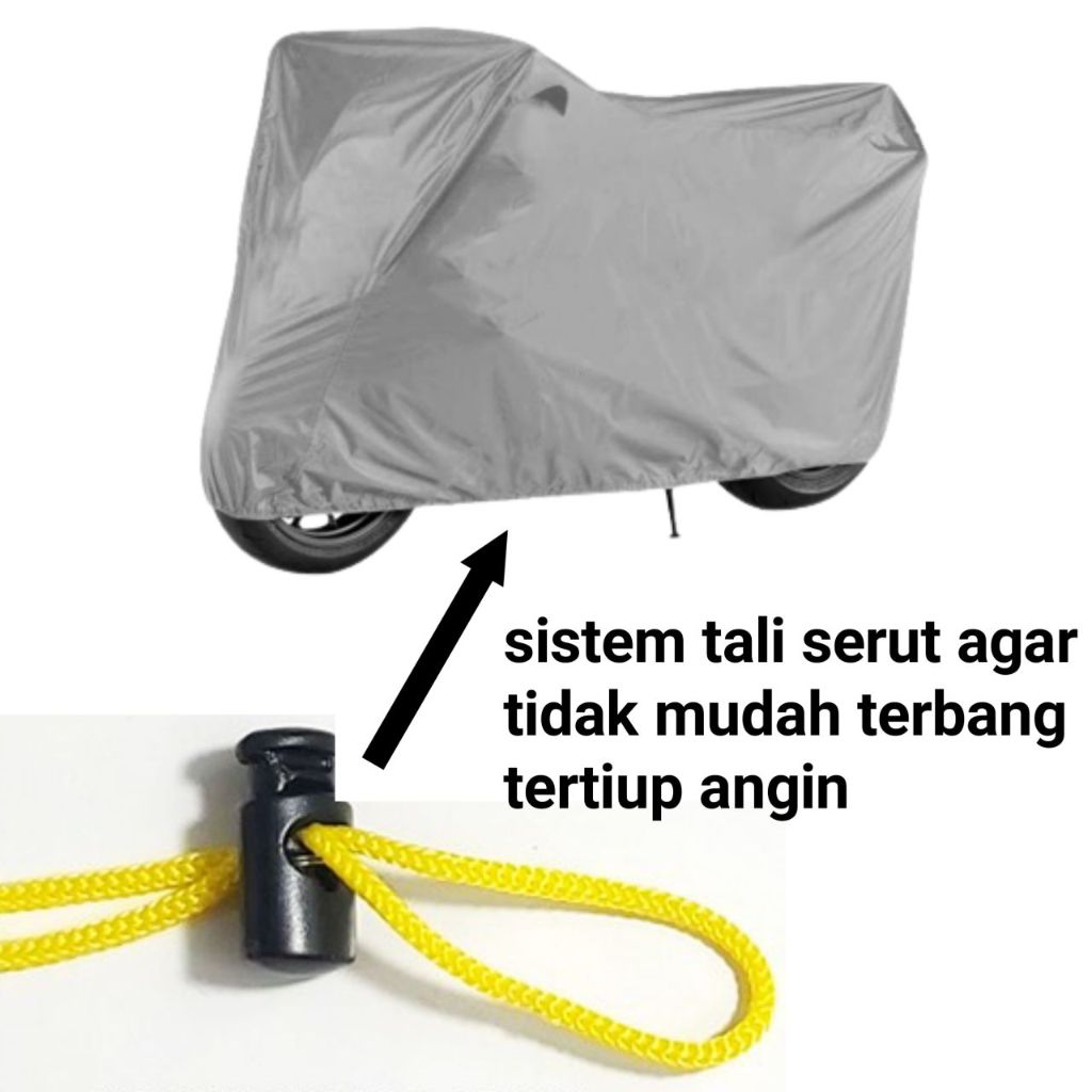 BESTPROMO sarung cover motor NINJA RR NINJA 250 CBR DOMINATE ANTI AIR