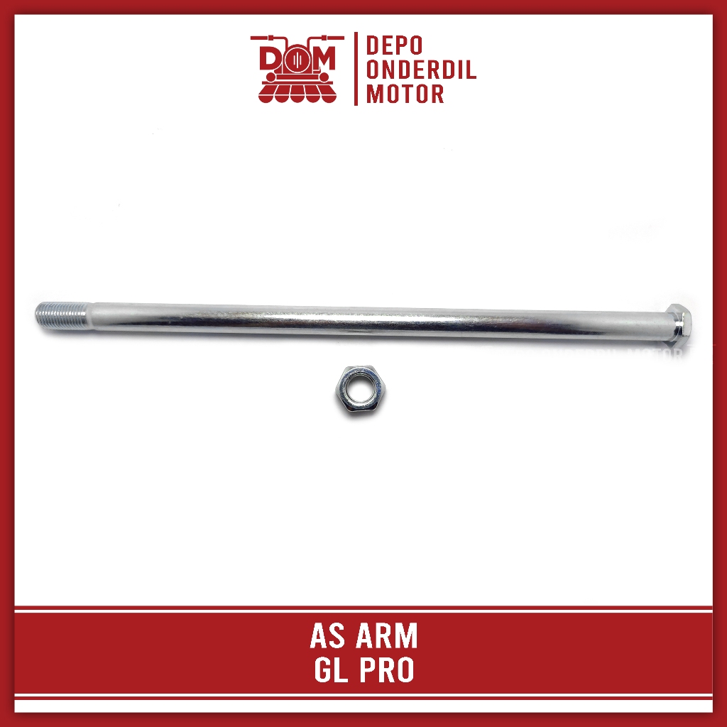 As Arm GL Pro (PSP) Baut As Tengah Swing Arem Fork Forek Garpu Honda GL Max Neotech