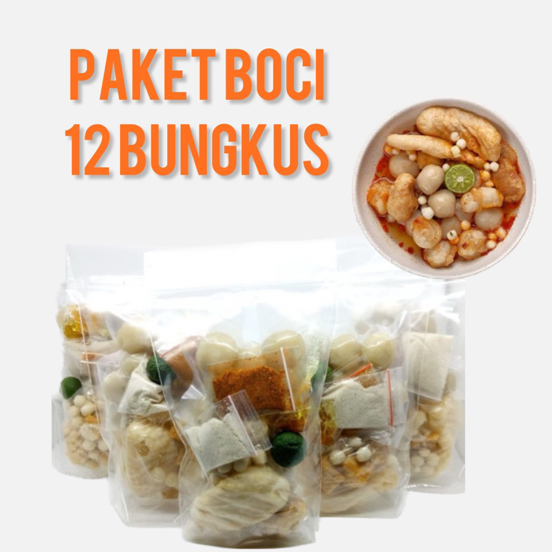 

PAKET 12 BUNGKUS (12 PCS) BASO ACI KEMASAN