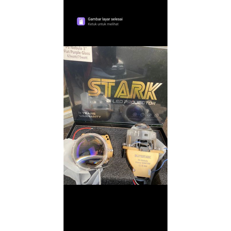 projecktor biled stark p9 nebulla 63 watt 3 inc bluelens