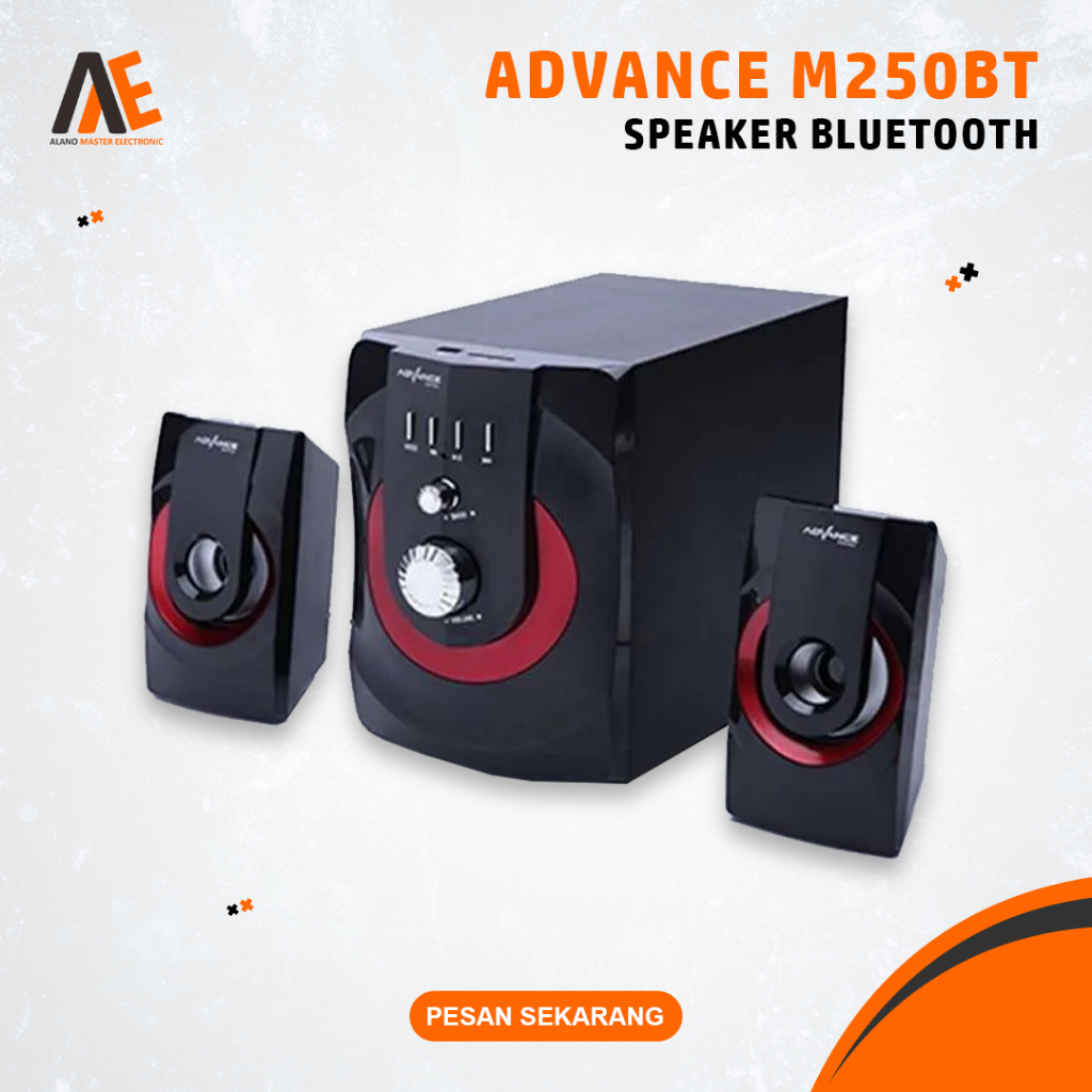 Speaker Bluetooth Advance M250BT Aktif TV Komputer PC Laptop HP