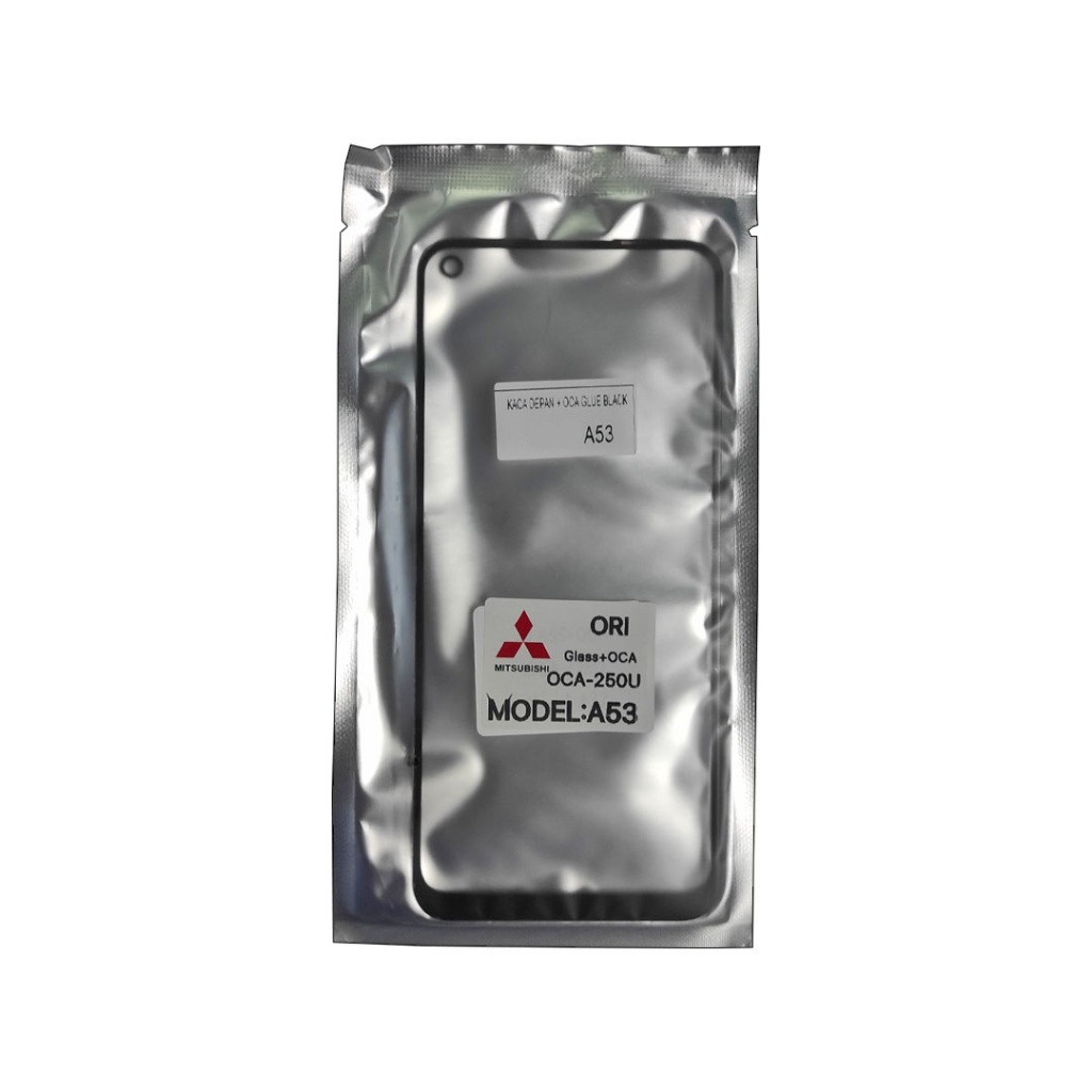 KACA DEPAN OCA GLUE OPO A53 BLACK