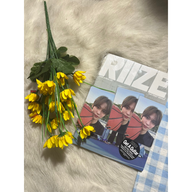 [READY/OFFICIAL] eunseok pc photocard eunseok basket rise and realise riize