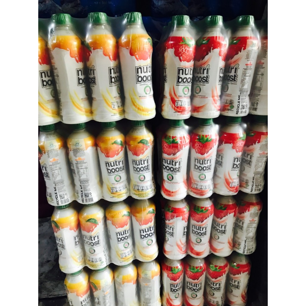 

MINUTE MAID NUTRIBOOST ORANGE / JERUK 300ML DUS ISI 12 BOTOL