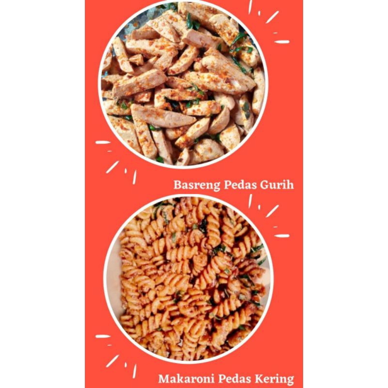 

Makanan pedas virallll Basreng | Makaroni spiral | Usus krispi | kripik kaca