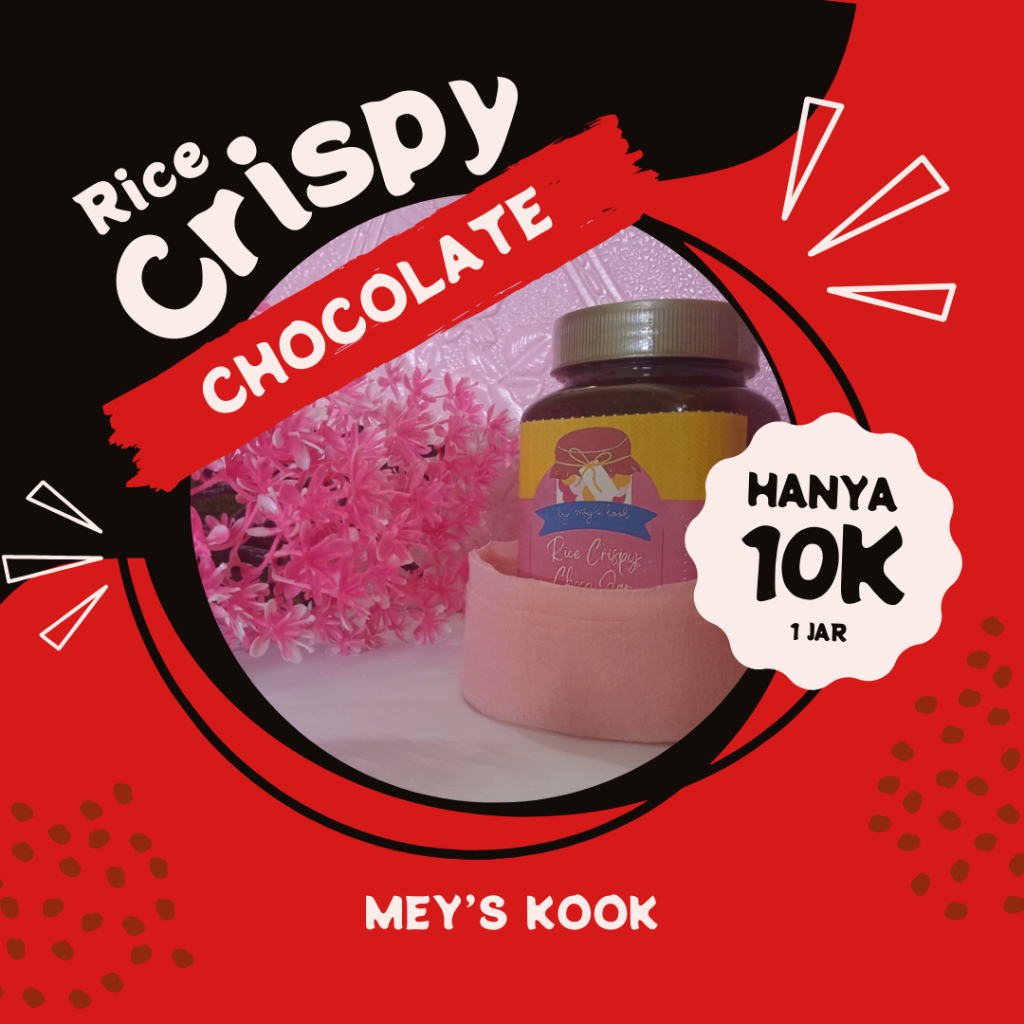 

RICE CRISPY CHOCO JAR - COKLAT BY MEY'S KOOK