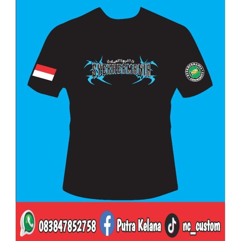 kaos sholawat santri kw