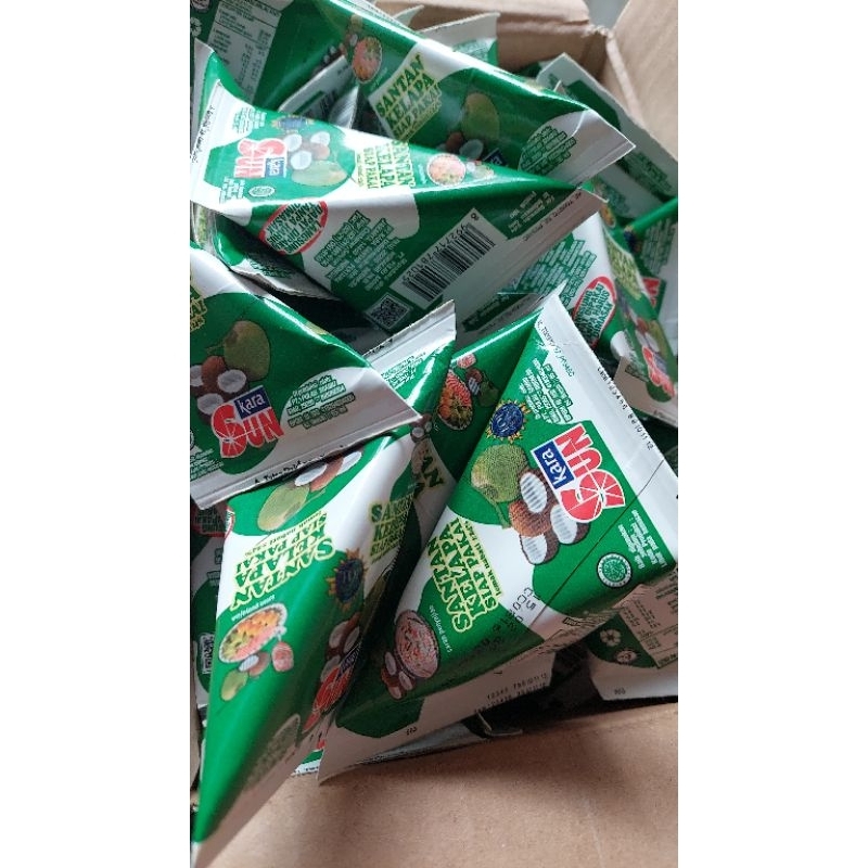 

[ 1 & 5 pcs ] Sun Kara Santan Kelapa uk. 65ml & Santan Sasa uk. 65ml