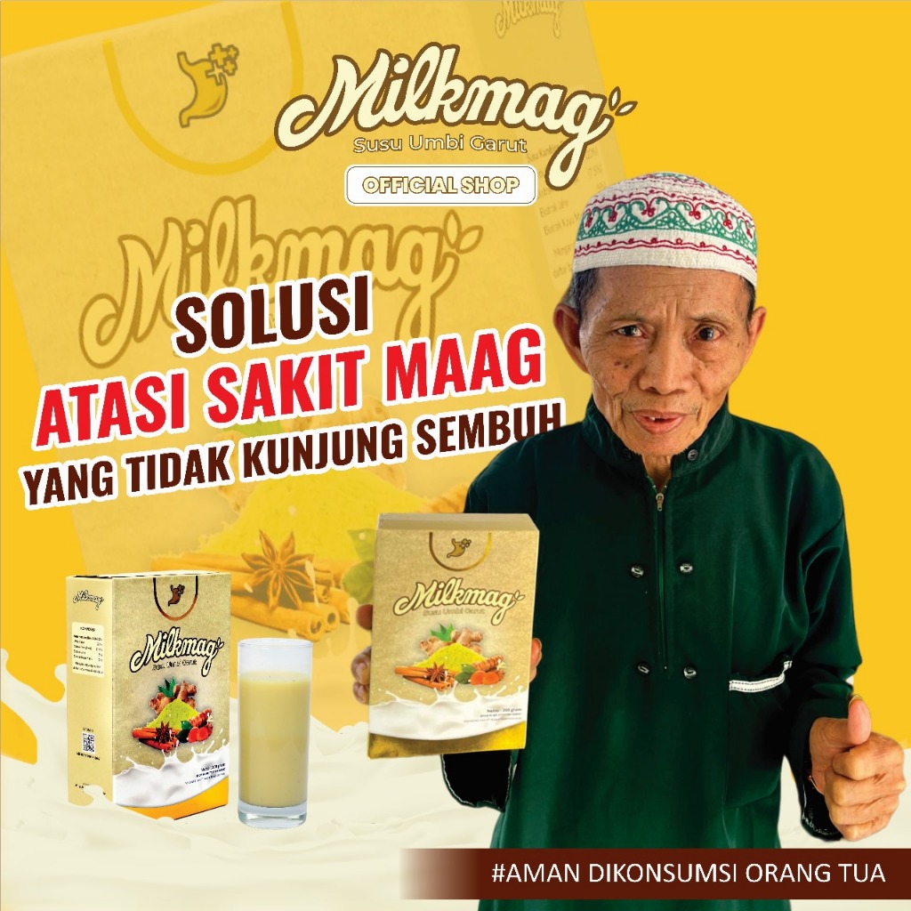 

Milkmag Susu Umbi Garut Membantu Mengatasi Masalah Pencernaan